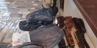 Allanamiento por caza ilegal en Diamante