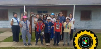 El Grupo Scout Río de los Pájaros visitó la Comisaría de Talita: una experiencia educativa y enriquecedora