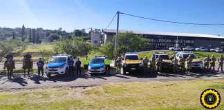 Operativo Campo Seguro en Victoria: más de 100 vehículos identificados y controlados