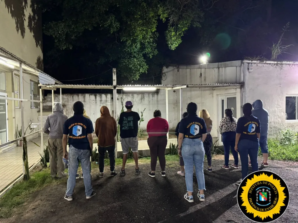 Golpe al narcomenudeo en Paraná: deja cinco detenidos