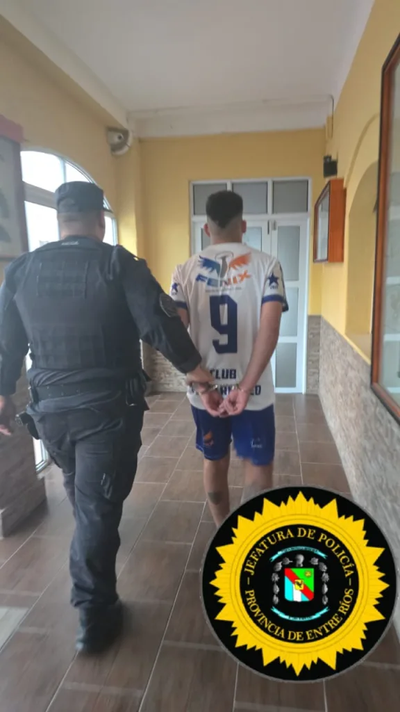 Jugador detenido por incidentes violentos en partido de fútbol en Concepción del Uruguay