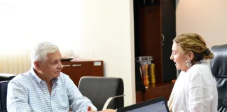 Lauritto abordó temas de interés para la ciudad con la Presidenta del CGE
