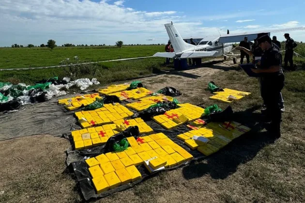 2025 01 23 seguridad narcotrafico islas del ibicuy avioneta 3 Uruguayenses