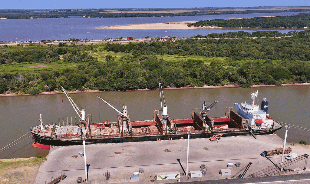 Cargó el primer buque del año en Concepción del Uruguay, y el viernes ingresa el segundo