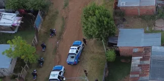 Doce allanamientos en Concordia por tentativa de homicidio: detenciones y secuestros de armas, drogas y celulares