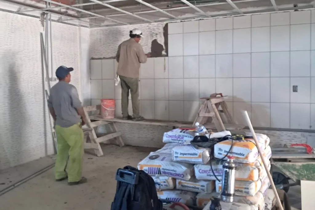 Se avanza en la construcción de la nueva Unidad de Terapia Intensiva en el hospital de Concepción del Uruguay