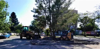 Llaman a licitación para plazoletas en bv. Yrigoyen