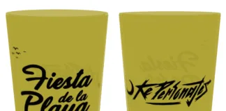 Los Vasos Reutilizables de la Fiesta de la Playa tendrán impresiones de los artistas de este año
