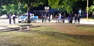 Detenido por portación de arma en Plaza 12 de ocrubre