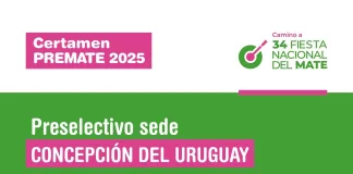 Continúa abierta la convocatoria para el Premate en Concepción del Uruguay