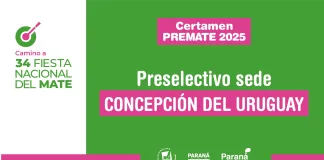 Concepción del Uruguay albergará el último Premate 2025