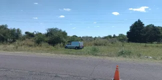 Fatal accidente en Ruta 32: Mujer fallece tras ser atropellada al descender de un colectivo