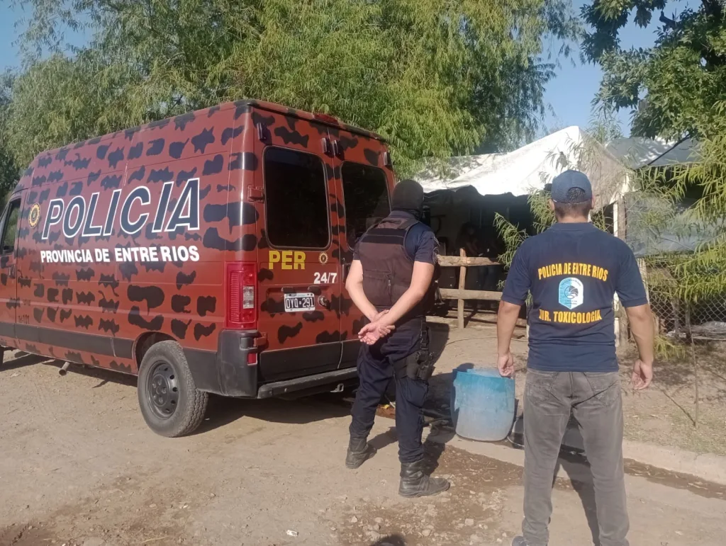Gualeguaychú: Allanamientos por narcomenudeo y un millón de pesos incautados