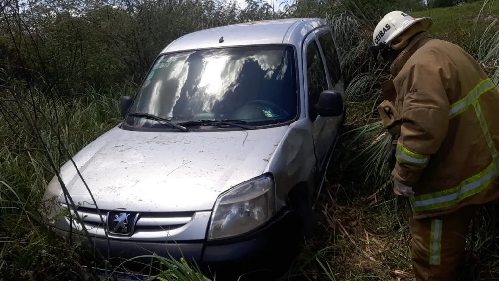 Despiste en la Autovía N° 12: perdió el control del vehículo y terminó entre los pastos