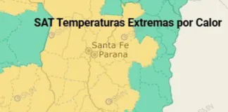 Alerta amarilla por ola de calor en Entre Ríos