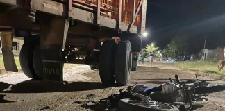 Joven perdió la vida al colisionar con un camión en Basavilbaso