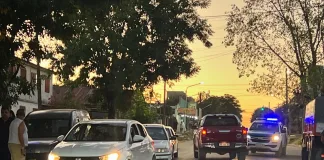 Accidente vial en Balbín: una mujer embarazada y su padre resultaron heridos