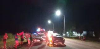 Ruta 39: Triple Choque, afortunadamente no hubo lesionados