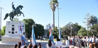 Recordaron la Batalla de Caseros y el Combate de San Lorenzo