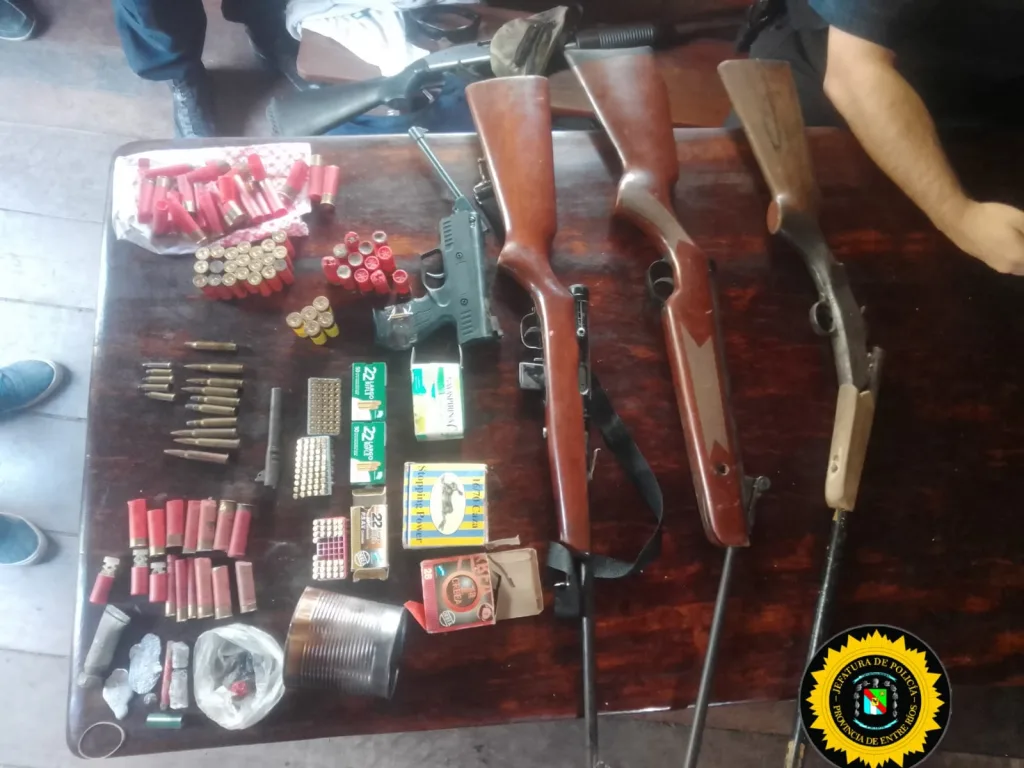 Megaoperativo Policial en Concordia: Seis Allanamientos y Varias Detenciones