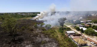 Incendios intencionales en diversos puntos de la Ciudad