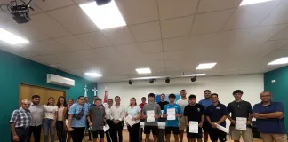 Entrega de aportes a deportistas uruguayenses