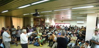 Lauritto recibió a los trabajadores de Tres Arroyos