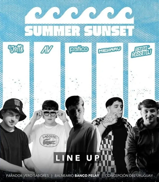 Realizarán un “Summer Sunset” en Banco Pelay