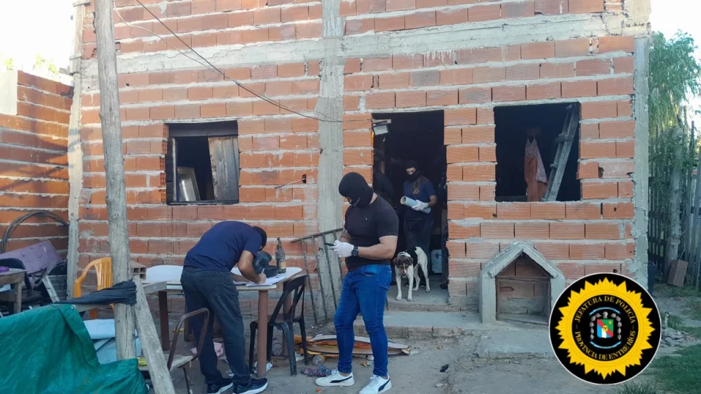 Concordia: 7 allanamientos en simultáneo en B° Pampa Soler