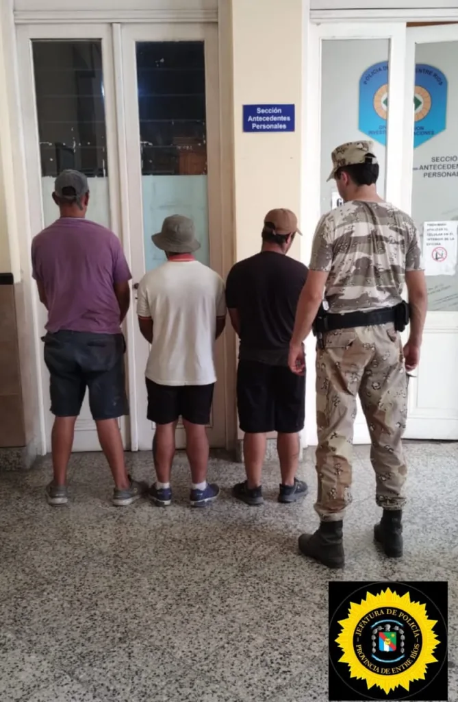 Secuestro de animales robados, armas decomisadas y tres detenidos durante el operativo del fin de semana