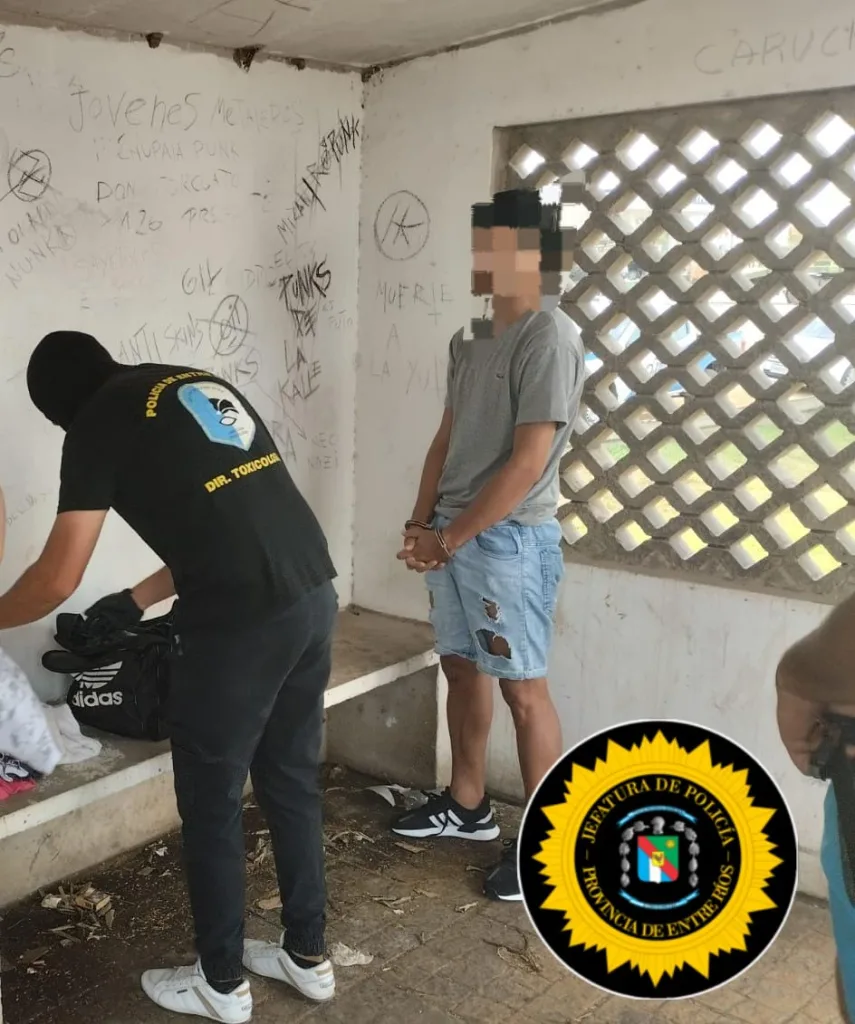 Detienen a hombre con más de un kilo de marihuana en operativo de control en Federación