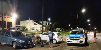 Grave accidente vial en el cruce de Mitre y Uncal deja un herido grave