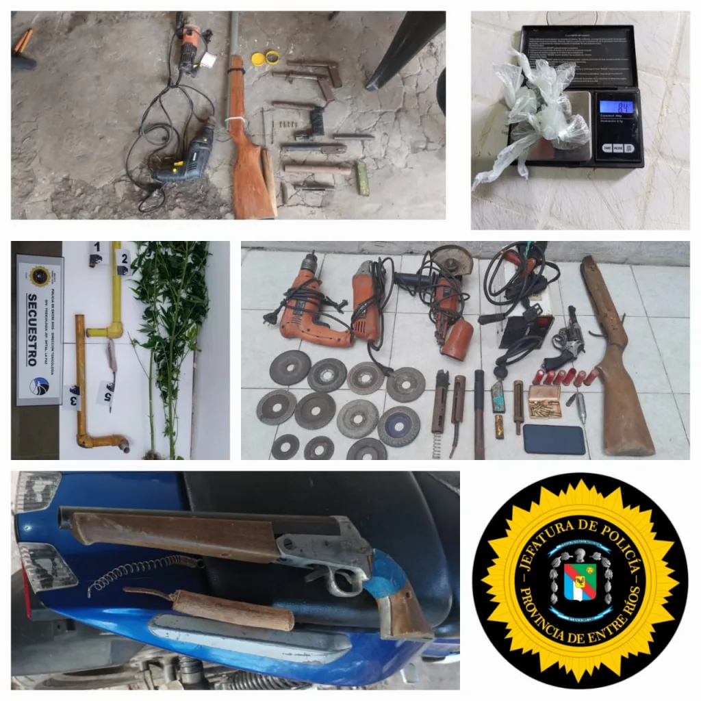 Desarticulan una banda dedicada a la fabricación de armas tumberas