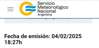 Para este miércoles se emitió amarillo por tormentas fuertes para Concepción del Uruguay