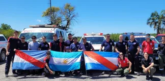 El gobierno provincial destaca la participación de Bomberos en los incendios de Neuquén