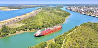 Llega un nuevo buque y continúan las exportaciones desde el puerto de Concepción del Uruguay