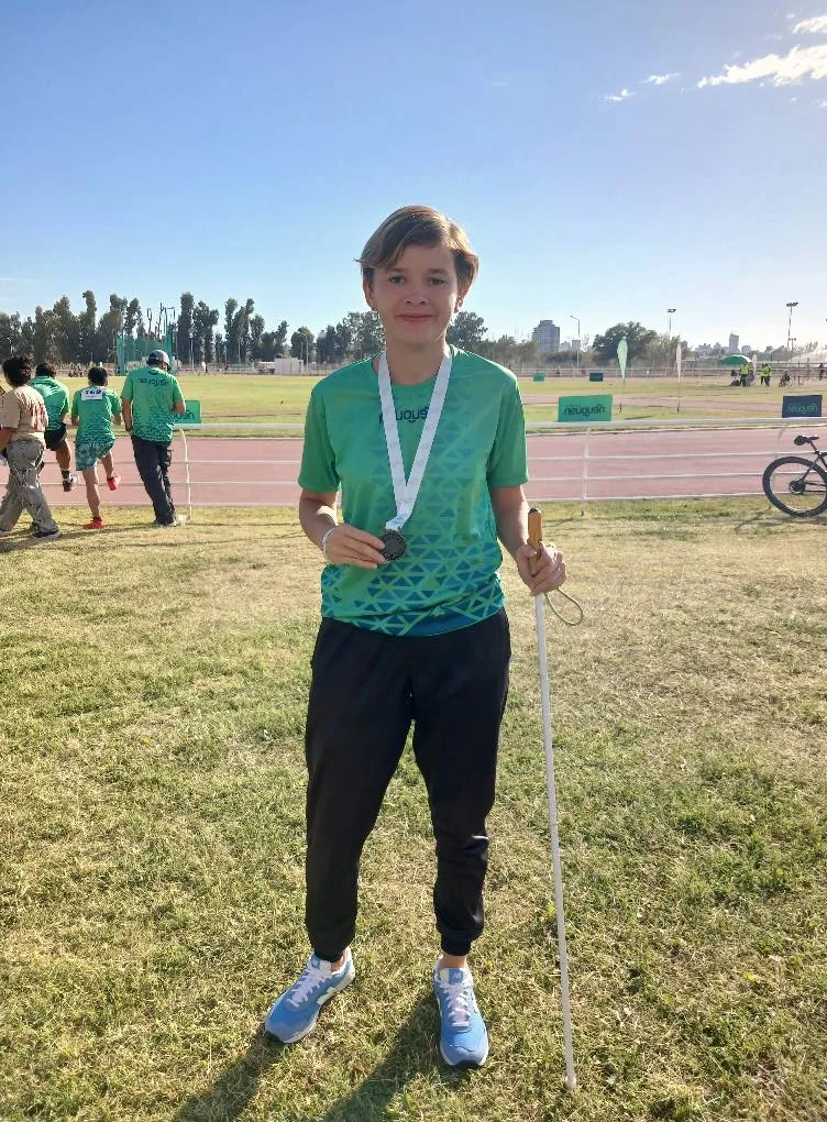 Paratletismo: Brisa Roldán ganó oro y plata con la Selección Argentina