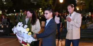 Conmemoración de los 239 años del nacimiento del General Francisco Ramírez