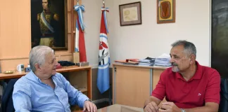 Lauritto recibió al secretario general de ATE – Entre Ríos