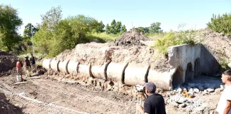 Comenzó la obra en la calle Granillo Posse