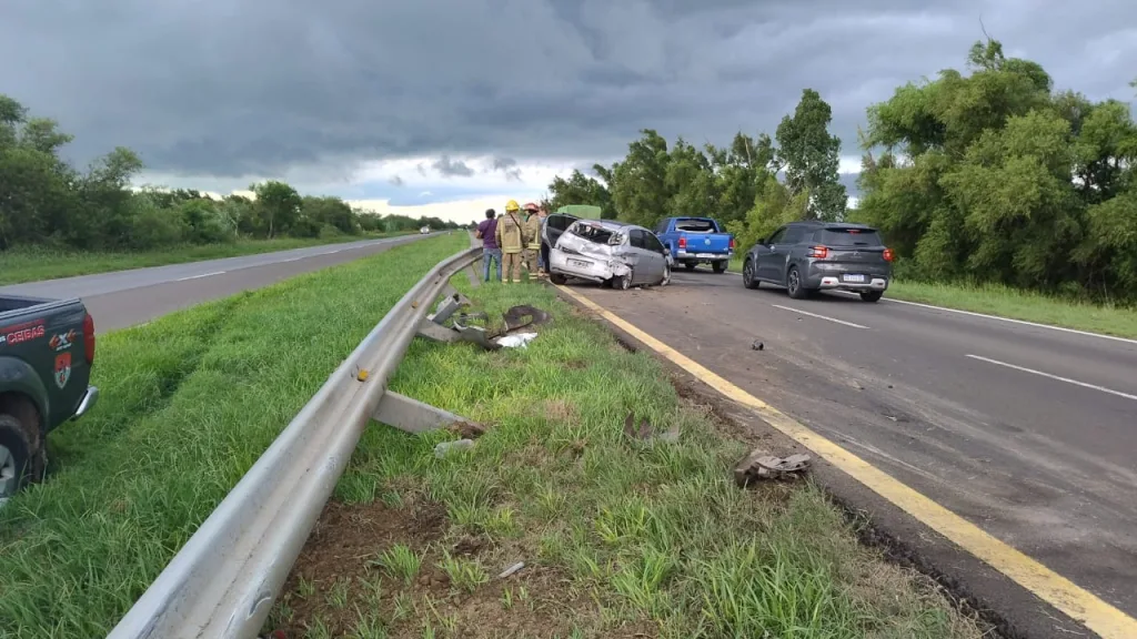 Siniestro Vial en la Autovía 12: Un Herido