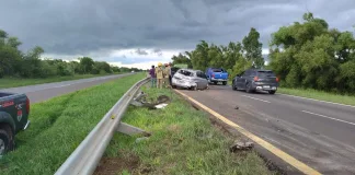 Siniestro Vial en la Autovía 12: Un Herido