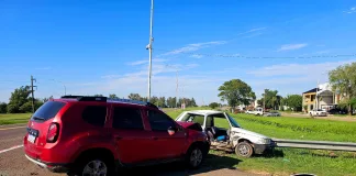 Ruta Nacional 127: Colisión entre dos vehículos deja a una mujer con lesiones graves