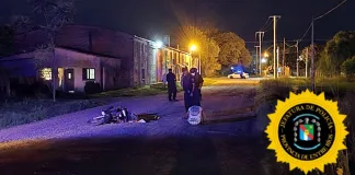 Conductor pierde el control y atropella a una joven de 15 Años, quedó internada con heridas graves