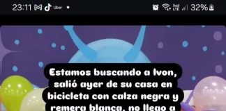 Desesperada búsqueda de una joven en Paraná