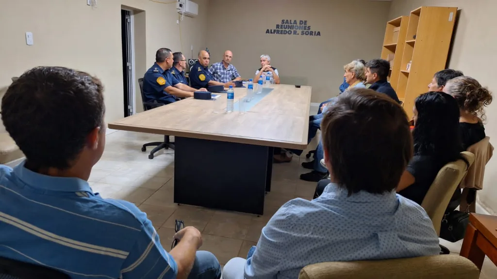 Reunión de Coordinación para la Prevención de Delitos en Caseros