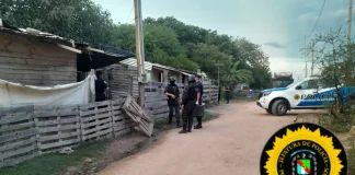 Allanamientos en el Barrio Cristo de los Olivos