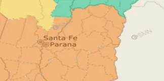 Alerta naranja por tormentas fuertes con lluvias intensas y ocasional caída de granizo