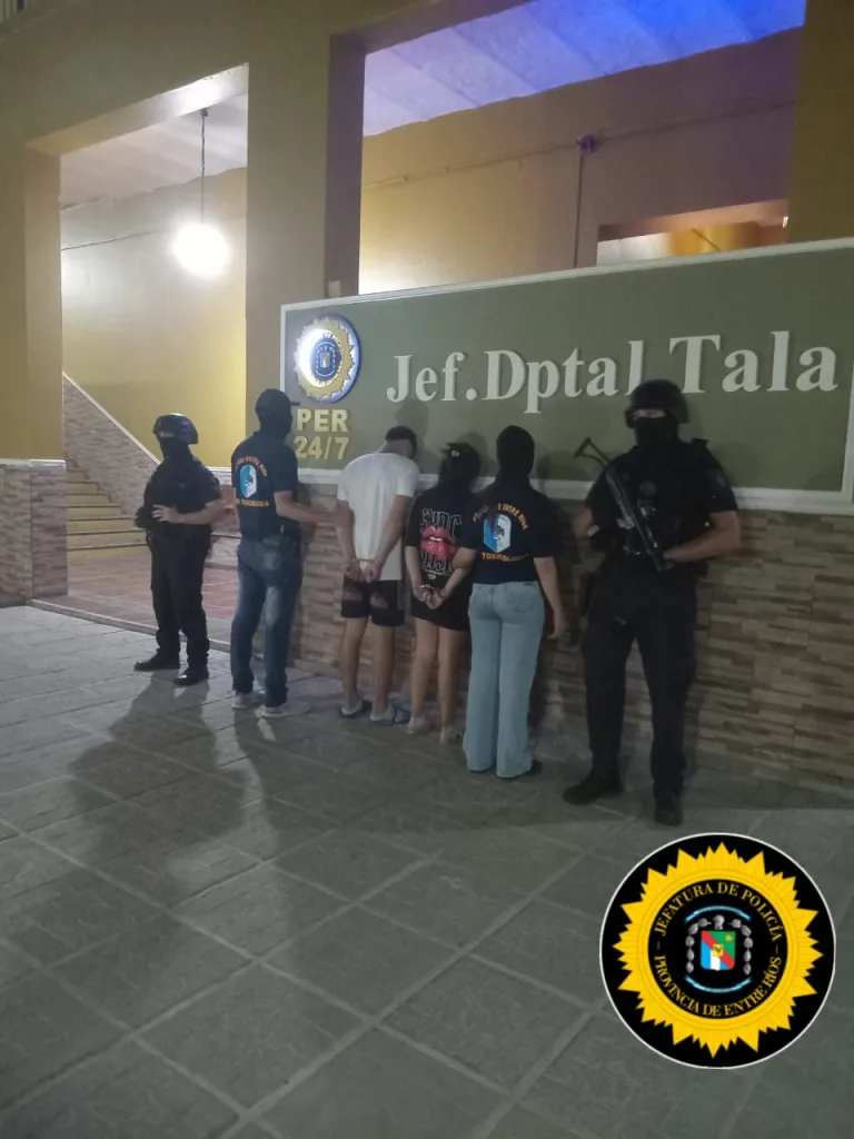 Rosario del Tala: secuestran drogas, dinero y elementos de fraccionamiento