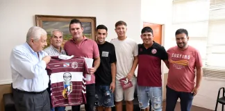 Lanús recibió un aporte municipal para disputar la semifinal de la Copa Entre Ríos